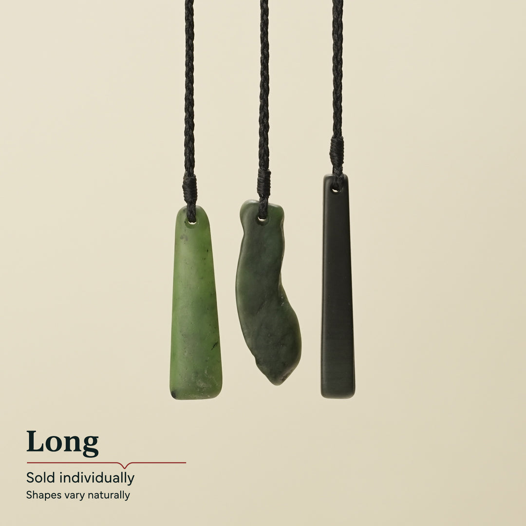 Drop Greenstone Medium Pendant