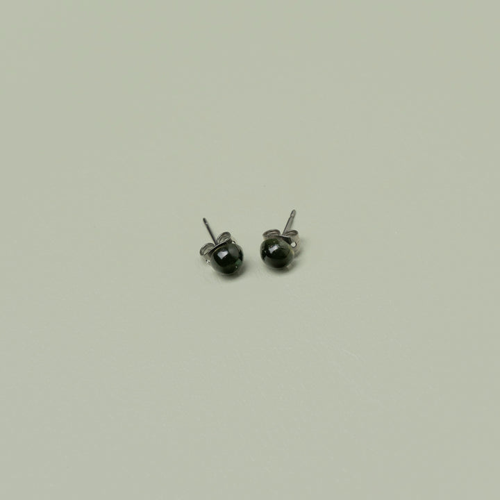 Extra Small Circle Stud Earrings