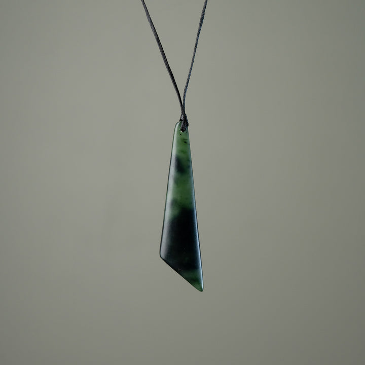 Roimata Angle Greenstone Pendant