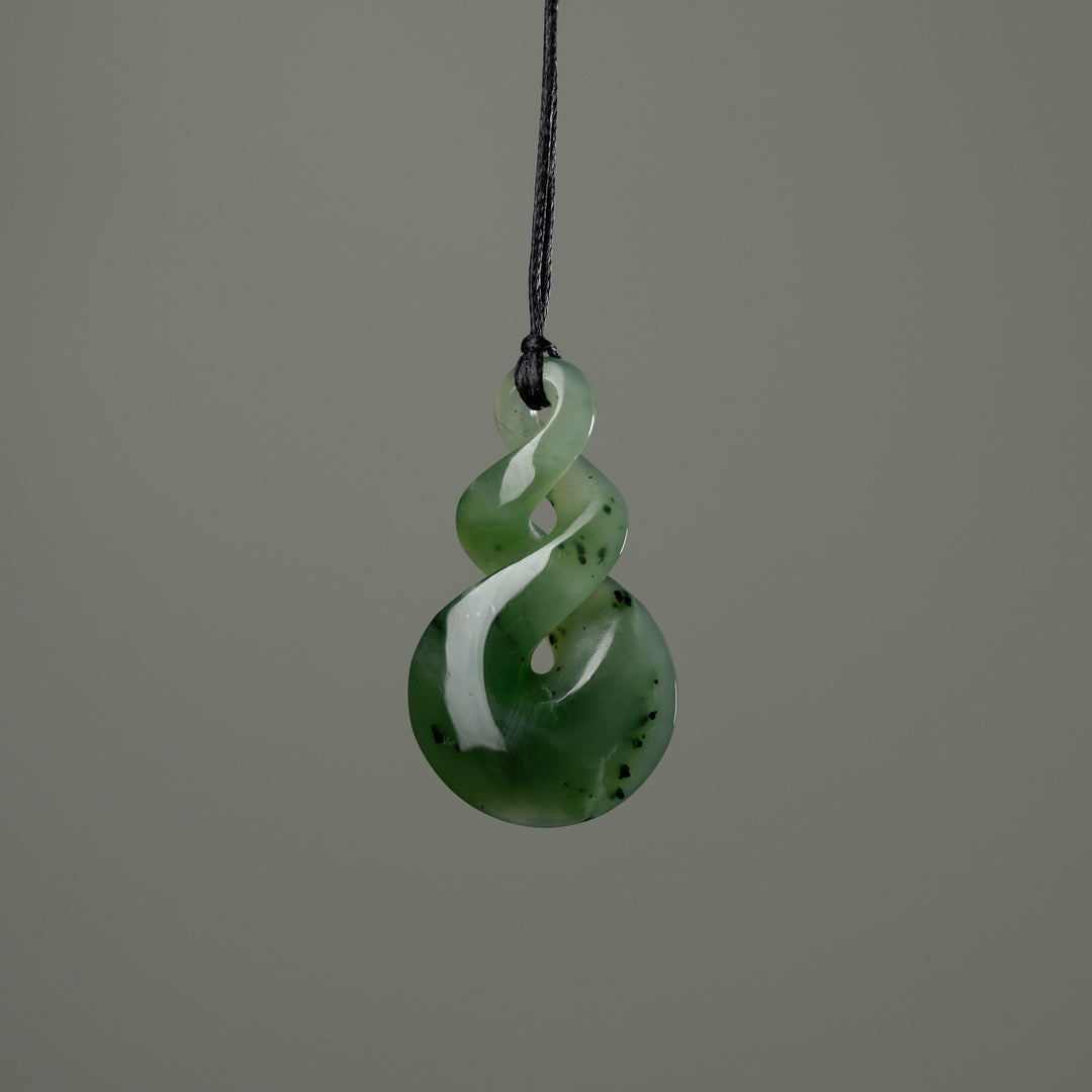 Medium Pounamu Pikorua Pendant