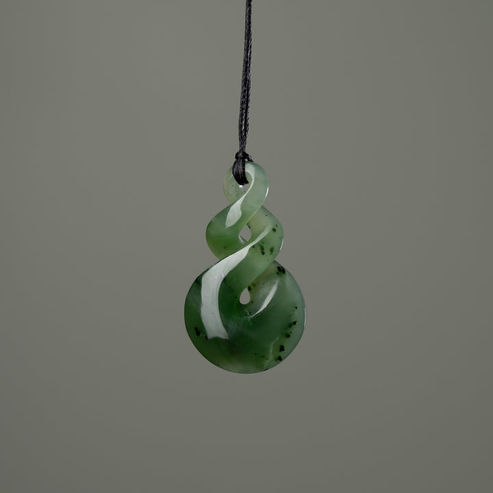 Medium Pounamu Pikorua Pendant