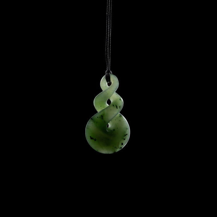 Medium Pounamu Pikorua Pendant