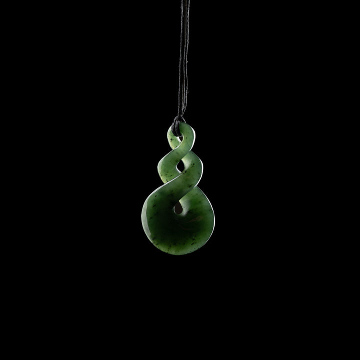 Medium Pounamu Pikorua Pendant
