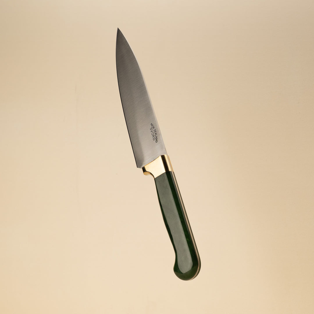 Pounamu French Cook's Knife — Svord Carbon Blade, 16.5cm