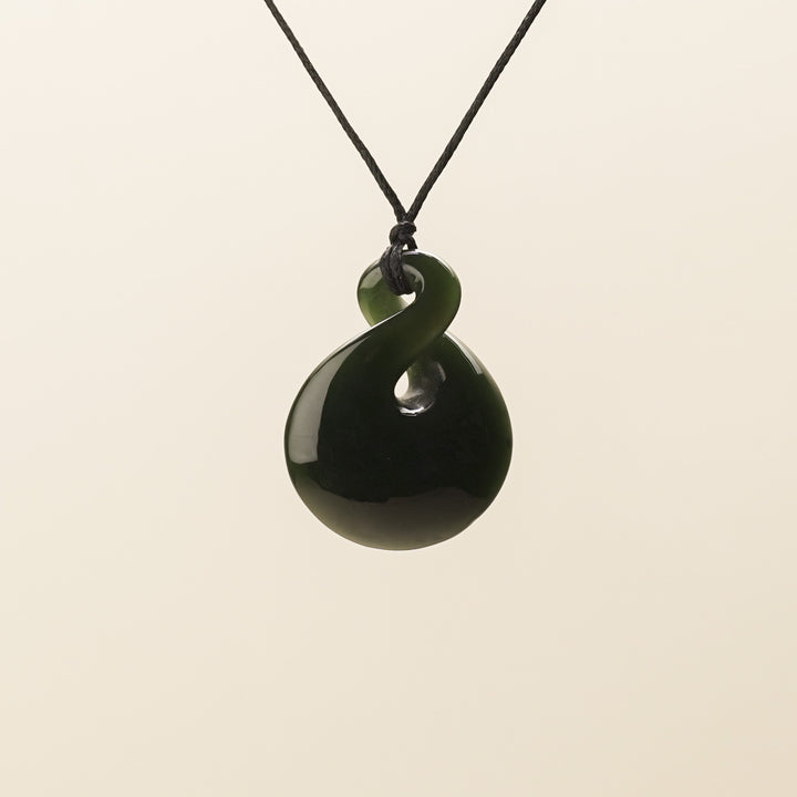 Single Pikorua Greenstone Pendant