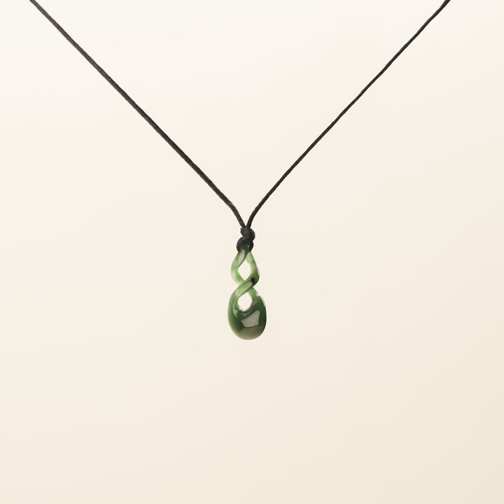 Greenstone XS Pikorua Double Pendant