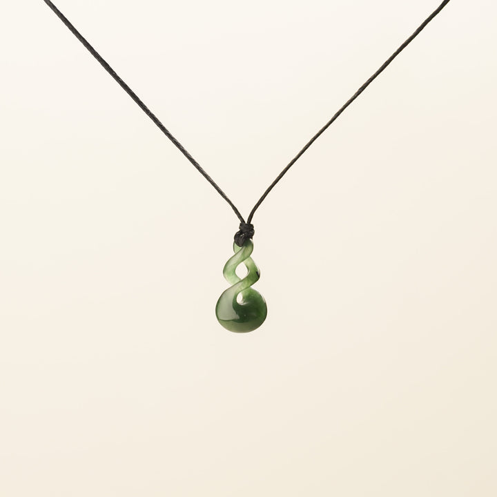 Greenstone XS Pikorua Double Pendant