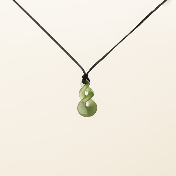 Greenstone XS Pikorua Double Pendant