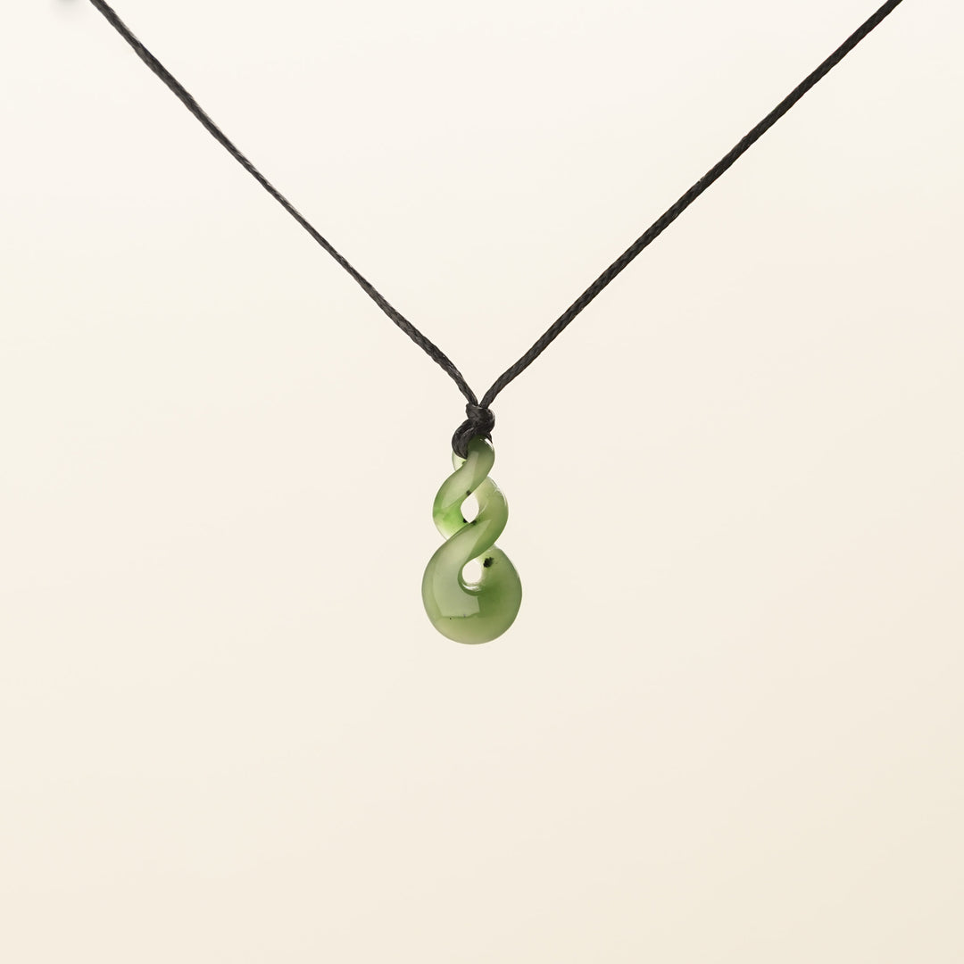 Greenstone XS Pikorua Double Pendant