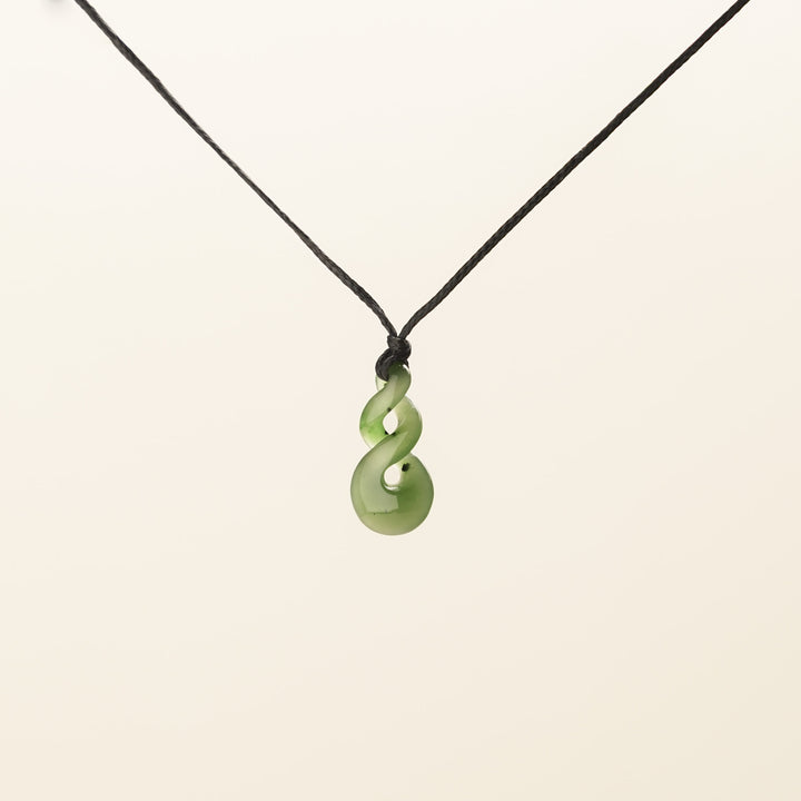 Greenstone XS Pikorua Double Pendant