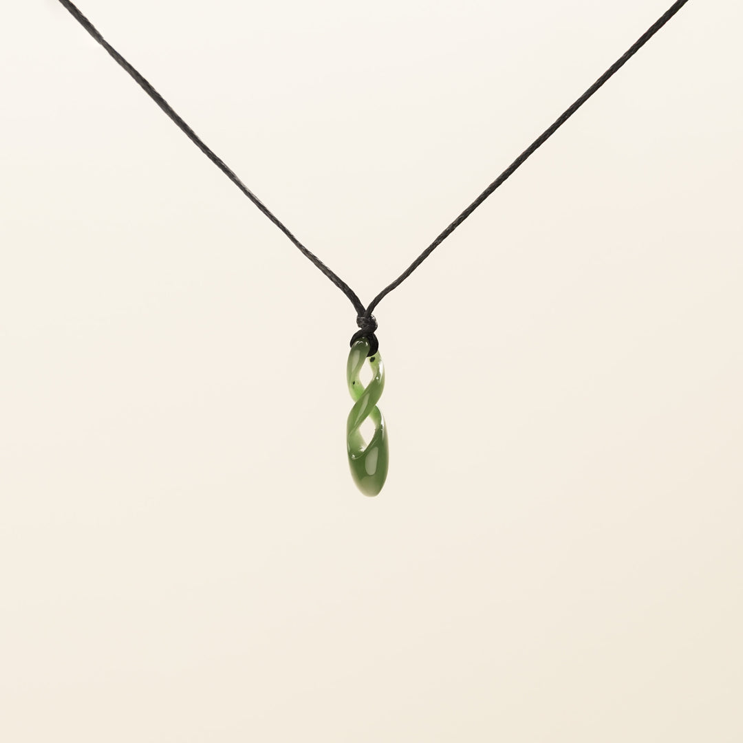 Greenstone XS Pikorua Double Pendant
