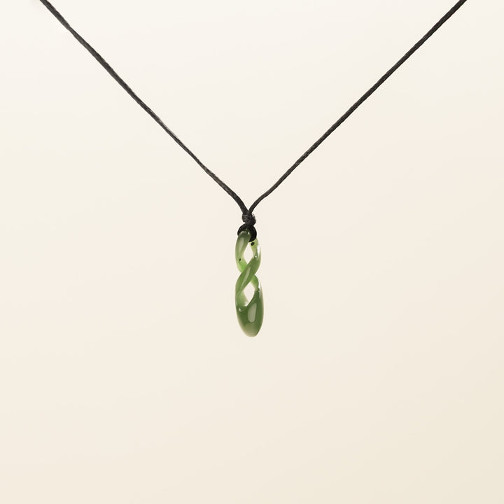Greenstone XS Pikorua Double Pendant