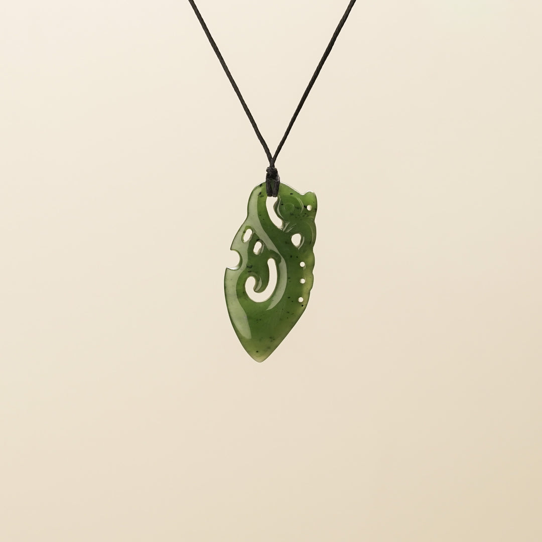 Manaia Greenstone Pendant