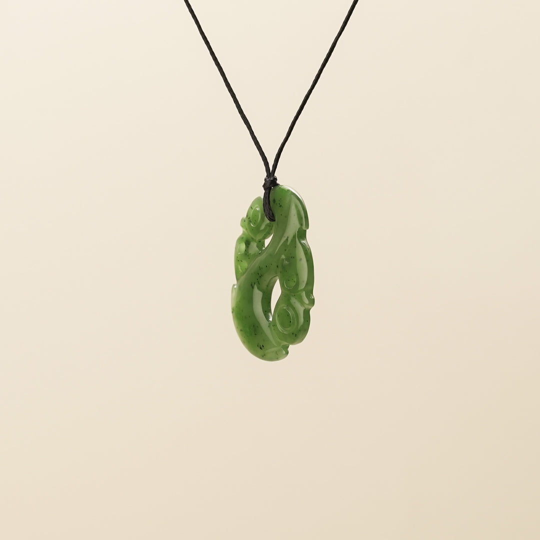 Medium Manaia Greenstone Pendant