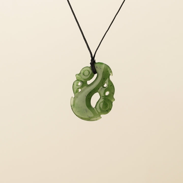 Medium Manaia Greenstone Pendant