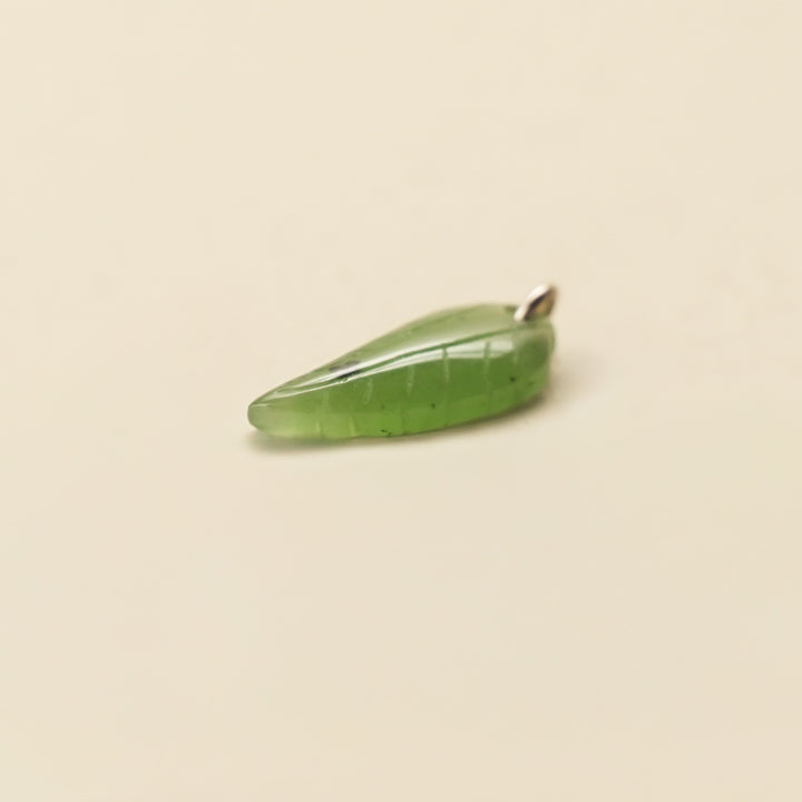Greenstone Fern Charm