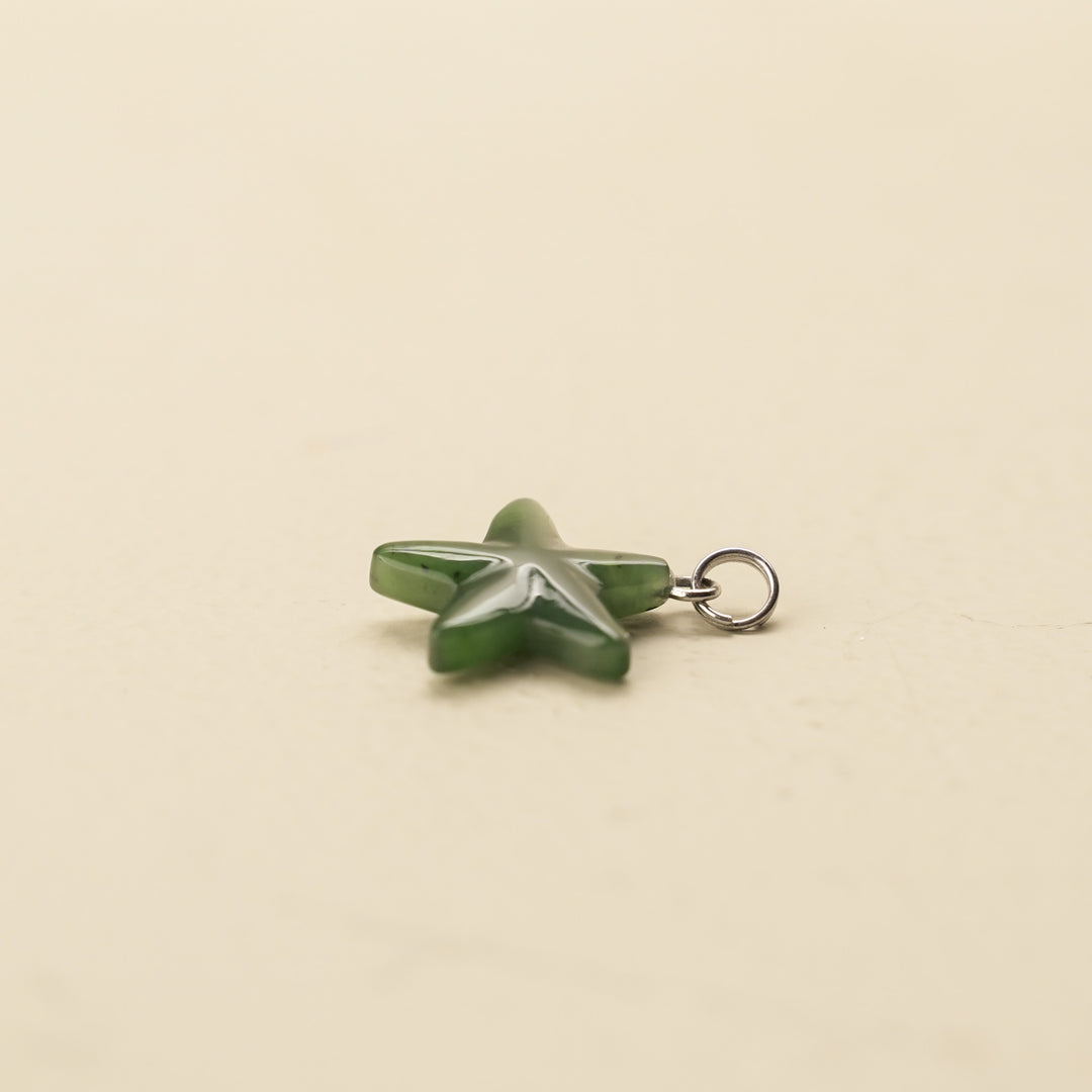 Greenstone Star Charm