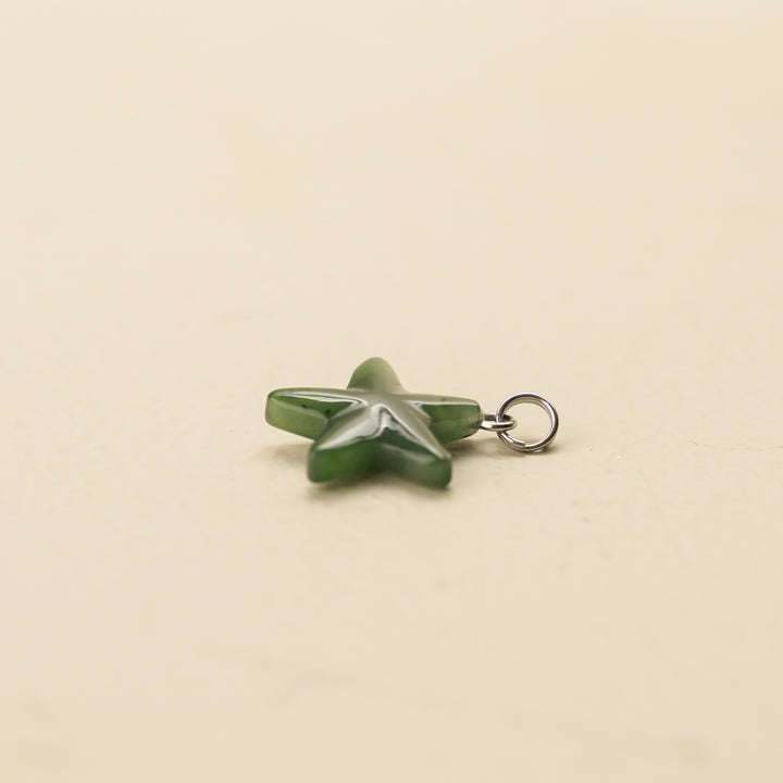 Greenstone Star Charm