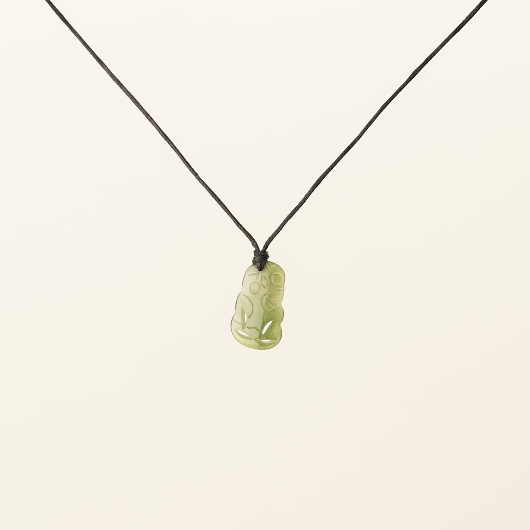 Greenstone XS Hei Tiki Pendant