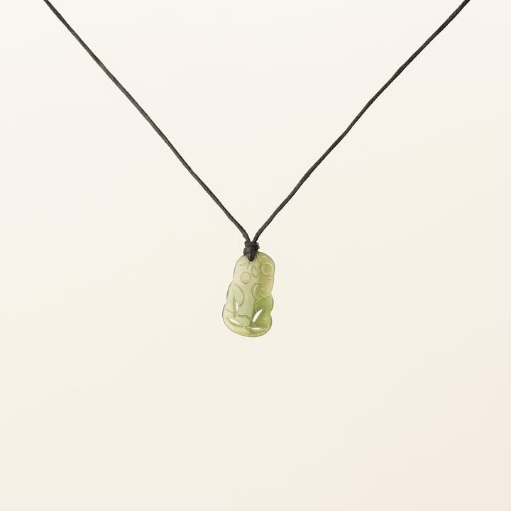 Greenstone XS Hei Tiki Pendant