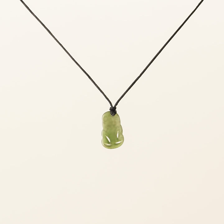 Greenstone XS Hei Tiki Pendant