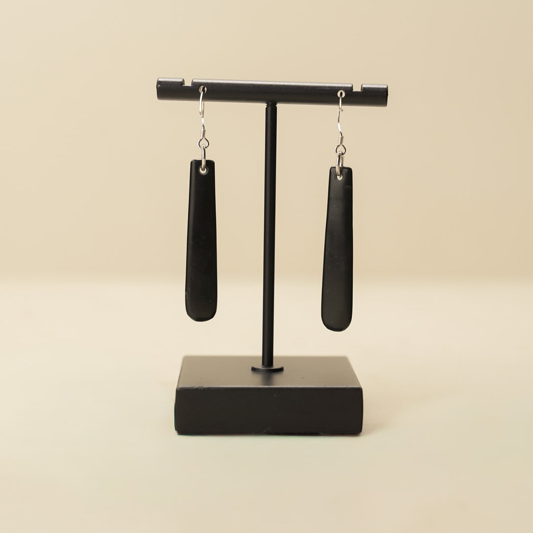 Small Tangiwai Pounamu Earrings