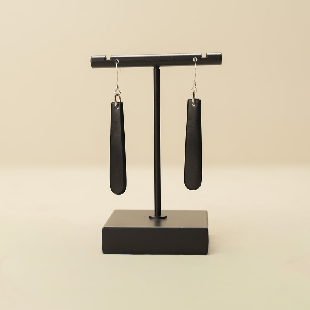 Small Tangiwai Pounamu Earrings