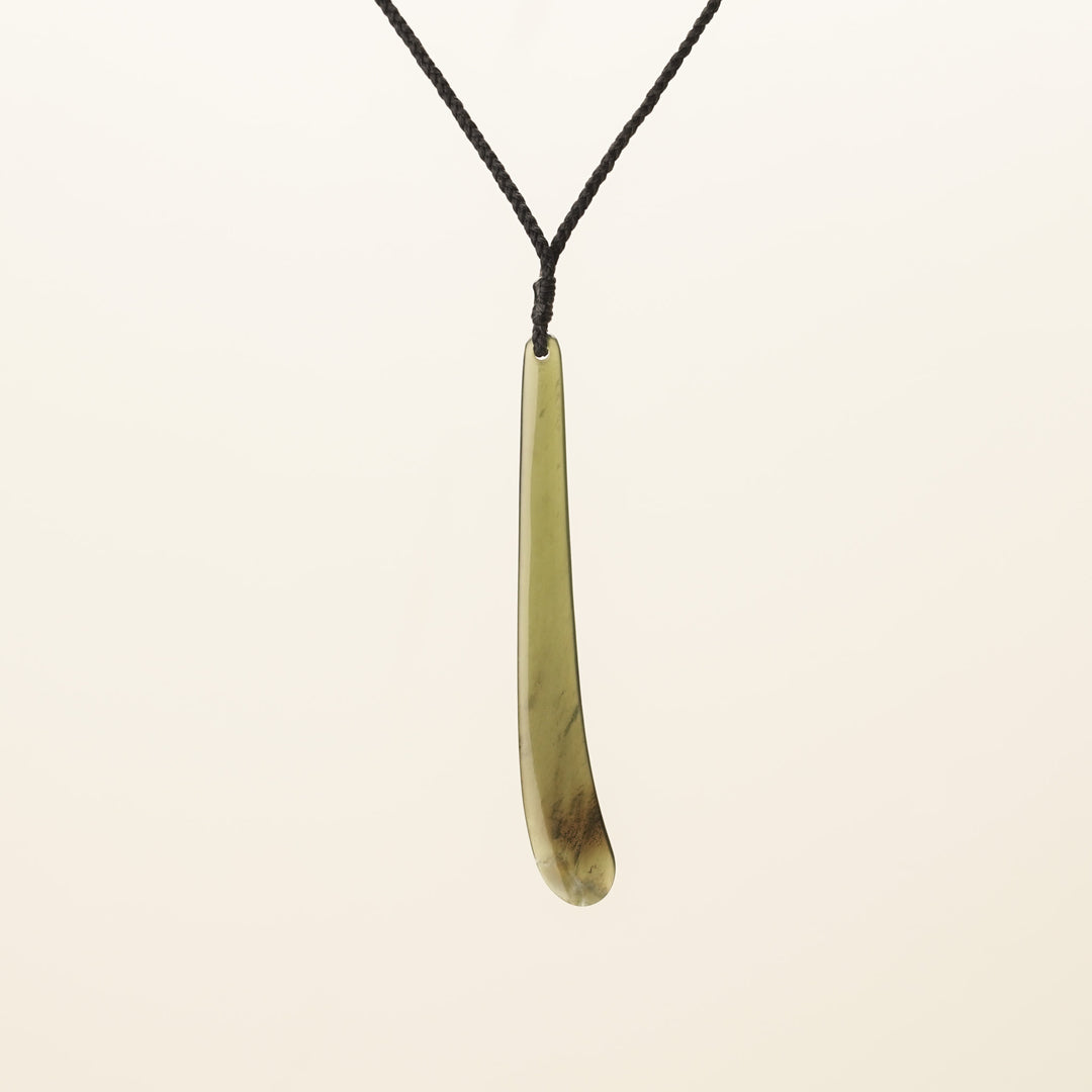 Tangiwai Large Roimata Pounamu Pendant