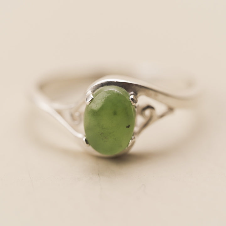 Pounamu Oval Ring