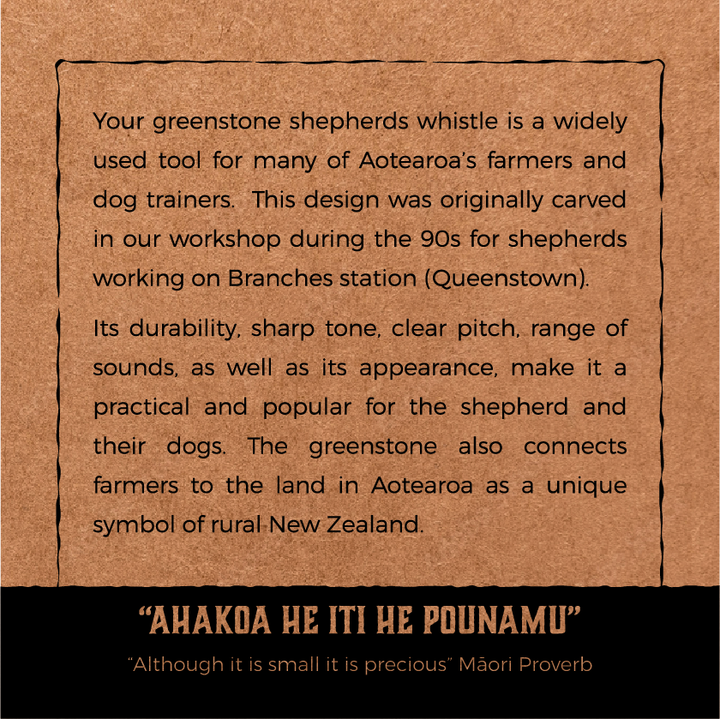 Greenstone Shepherds Whistle
