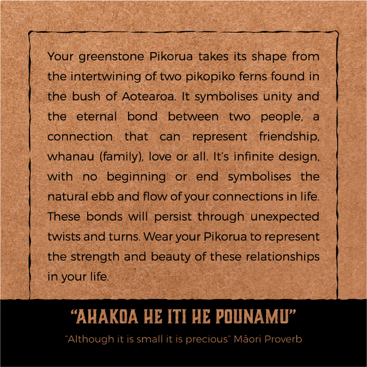 Pikorua single twist on base