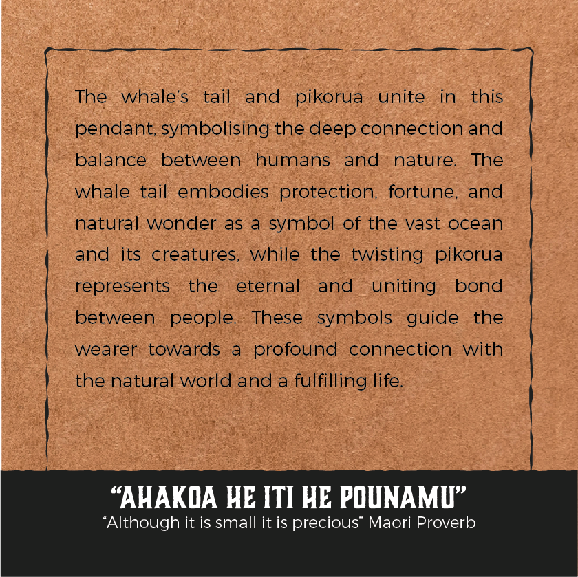 Whale tail pendant discount meaning